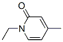 1-Ethyl-4-methyl-2(1H)-pyridone 结构式