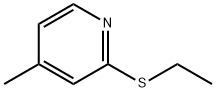 2-Ethylthio-4-methylpyridine 结构式