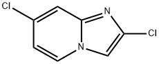 2,7-二氯咪唑并[1,2-A]吡啶 结构式