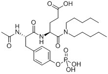 AC-TYR(PO3H2)-GLU-DIPENTYLAMIDE 结构式