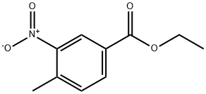 4-甲基-3-硝基-苯甲酸乙酯 结构式