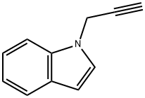 1-(丙-2-炔-1-基)-1H-吲哚 结构式
