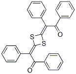 2,2'-(1,3-Dithietane-2,4-diylidene)bis(1,2-diphenylethanone) 结构式