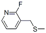 Pyridine, 2-fluoro-3-[(methylthio)methyl]- (9CI) 结构式