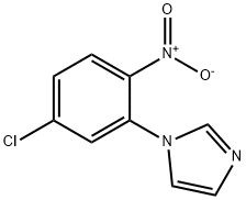 1-(5-CHLORO-2-NITROPHENYL)-1H-IMIDAZOLE 结构式