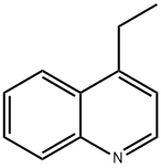 4-乙基喹啉 结构式