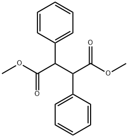 2,3-Diphenylbutanedioic acid dimethyl ester 结构式