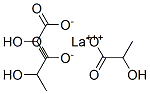 Tris(2-hydroxypropionic acid)lanthanum salt 结构式