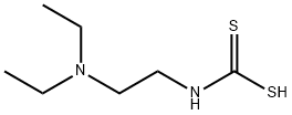 N-[2-(Diethylamino)ethyl]carbamodithioic acid 结构式