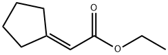 环戊烷亚基乙酸乙酯 结构式