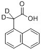 1-NAPHTHALENEACETIC-2,2-D2 ACID 结构式