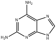 2,6-二氨基嘌呤 结构式