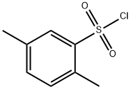 2,5-二甲基苯磺酰氯 结构式