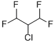 Propane, 2-chloro-1,1,3,3-tetrafluoro- 结构式