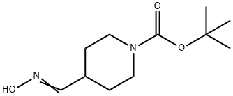 2-甲基-2-丙基4-(羟基亚氨代甲酰基)-1-哌啶羧酸酯 结构式