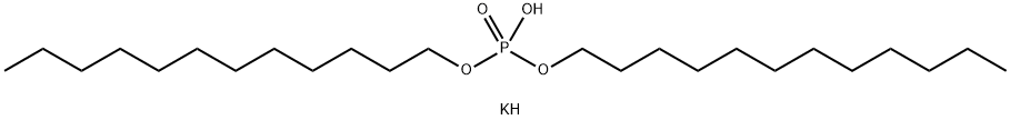 磷酸双十二酯钾 结构式