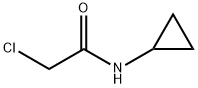 2-氯-N-环丙基乙酰胺 结构式