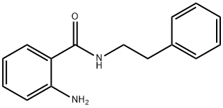 2-氨基-N-(2-苯基乙基)苯甲酰胺 结构式