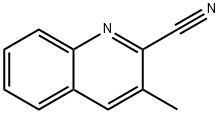 3-甲基2-氰基喹啉 结构式