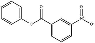Benzoic acid, 3-nitro-, phenyl ester 结构式