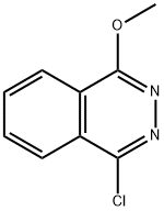1-氯-4-甲氧基酞嗪 1-甲氧基-4-氯酞嗪 结构式