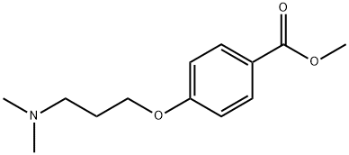 Methyl 4-[3-(dimethylamino)propoxy]benzoate 结构式