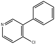 4-氯-3-苯基吡啶 结构式