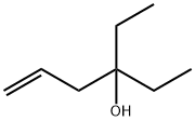 3-乙基-5-己烯-3-醇 结构式