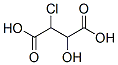 Butanedioic  acid,  2-chloro-3-hydroxy- 结构式