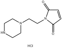 N-(2-PIPERAZINOETHYL)MALEIMIDE 结构式