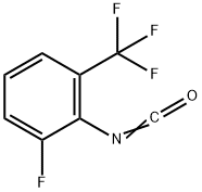 异氰酸2-氟-6-(三氟甲基)苯酯 结构式