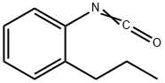 2-丙基苯异氰酸酯 结构式