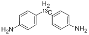 4,4′-亚甲基-13C-二苯胺 结构式