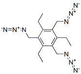 1,3,5-TRIS-(AZIDOMETHYL)-2,4,6-TRIETHYL BENZENE 结构式