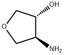 (3R,4S)-4-氨基四氢呋喃-3-酮 结构式