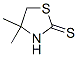 4,4-dimethylthiazolidine-2-thione 结构式