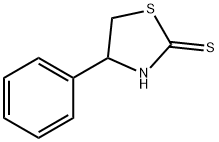 4-苯基噻唑啉-2-硫酮 结构式