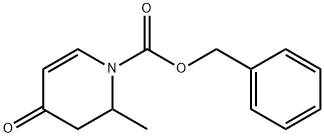 3,4-二氢-2-甲基-4-氧代吡啶-1(2H)-甲酸苄酯 结构式