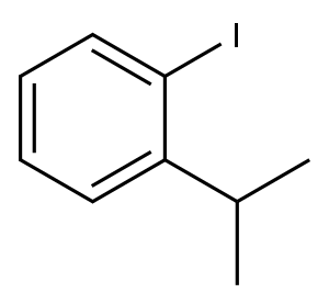 2-碘异丙基苯 结构式