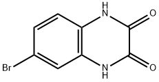 6-溴-2,3(1H,4H)-喹喔啉二酮 结构式