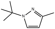 1-TERT-BUTYL-3-METHYL-1H-PYRAZOLE 结构式