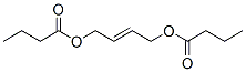 Trans-Butanoic Acid 2-Butene-1,4-Diylester 结构式