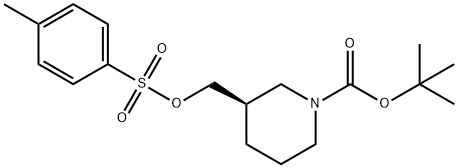 (R)-3-(Tosyloxymethyl)-N-Boc-piperidine
 结构式