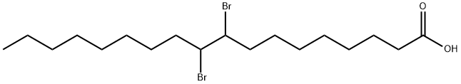 9,10-二溴十八酸 结构式