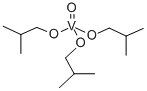 矾酸三(2-甲基丙基)酯 结构式