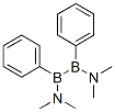 N,N,N',N'-Tetramethyl-1,2-diphenyl-1,2-diboraethane-1,2-diamine 结构式