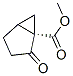 Bicyclo[3.1.0]hexane-1-carboxylic acid, 2-oxo-, methyl ester, (1S)- (9CI) 结构式
