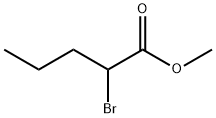 2-溴戊酸甲酯 结构式