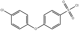 4-(4-氯苯氧基)苯-1-磺酰氯 结构式