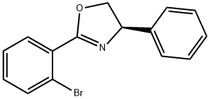 (R)-2-(2-溴苯基)-4-苯基-4,5-二氢恶唑 结构式